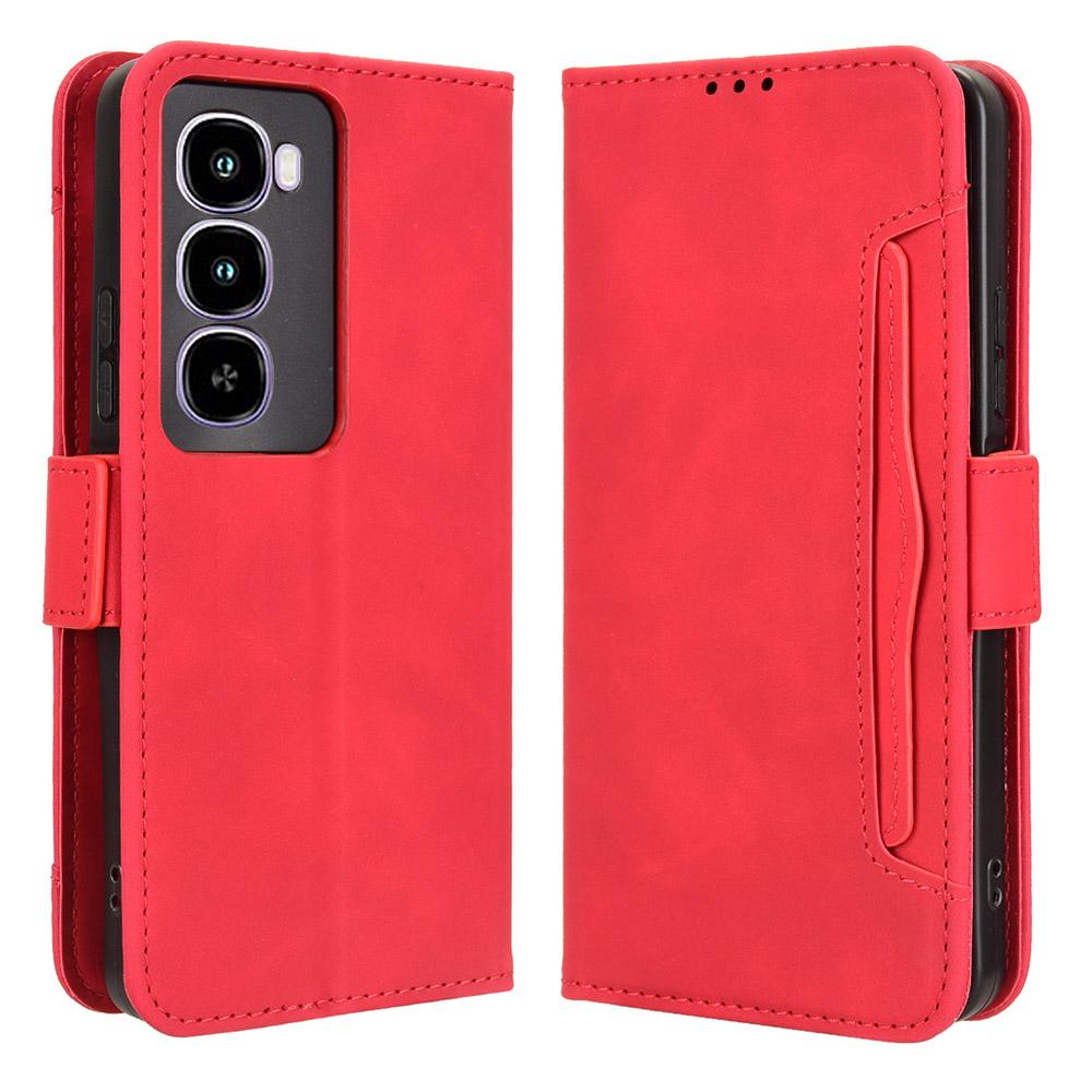 For itel City 100 4G Leather Case Phone Wallet Cover with Multiple Card Slots