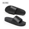 Sandales à plateforme Bling Été Femmes Pantoufle Nouvelle Mode Strass Dame Pantoufle de Plage Chaussures Tongs Slides Talons Hauts WSH3646