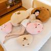 Creative Kapibala Pillow Ins Capybara Home Cushion Sofa Living Room Decoration Pillow Office Waist Pillow