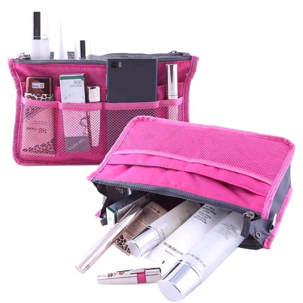 1 ks Kosmetická taštička Taštička na make-up Cestovní organizér Přenosná kosmetická taštička Funkční toaletní potřeby Organizéry na make-up