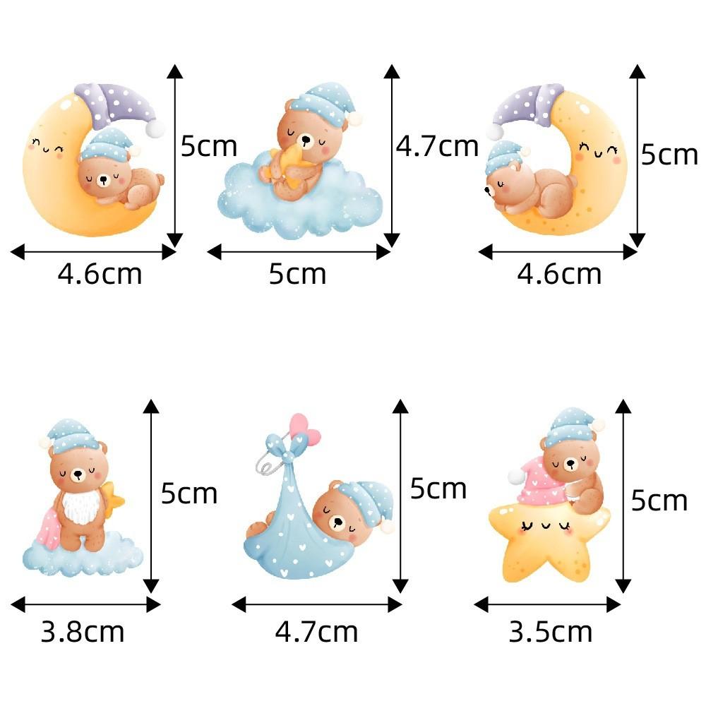 Goodnight Theme Bear Confetti Birthday Event Desktop Decoration Props Throwing