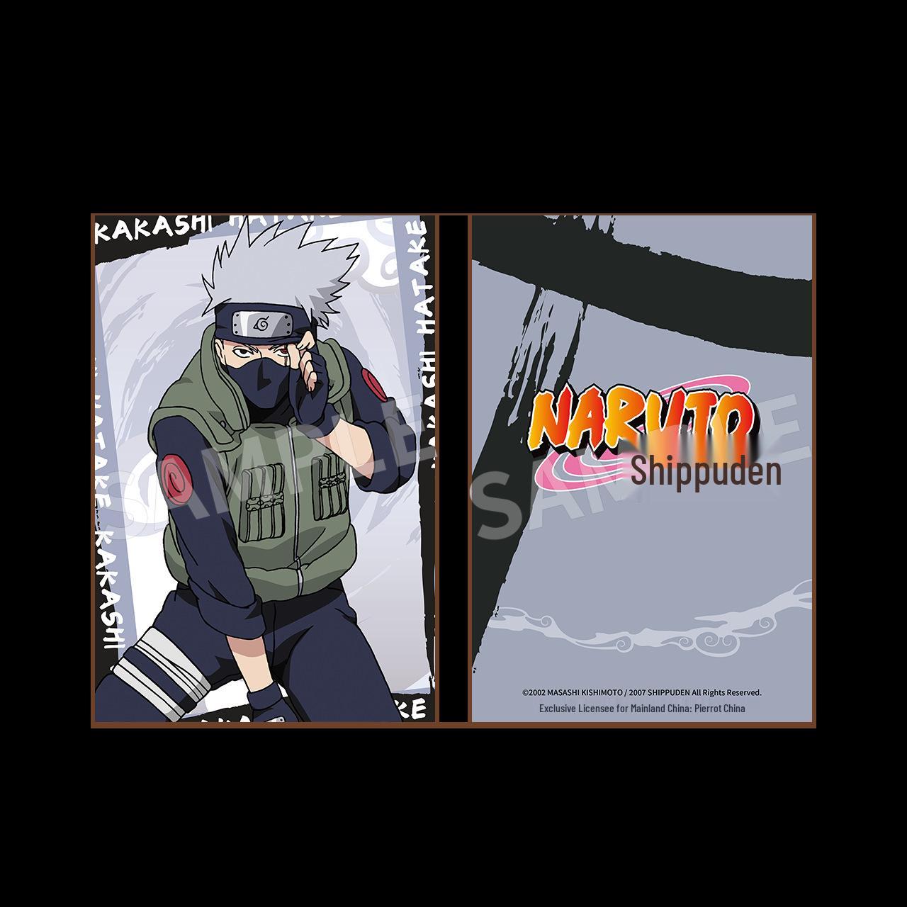 

Офіційні колекційні картки Naruto Shippuden: Аніме Наруто та Саске 2D Товари 8*12CM