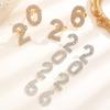2026 Theme Acrylic Earrings Smooth Surfaces Unique Accessory Casual Formal Earrings Suitable for Fashion Women Present