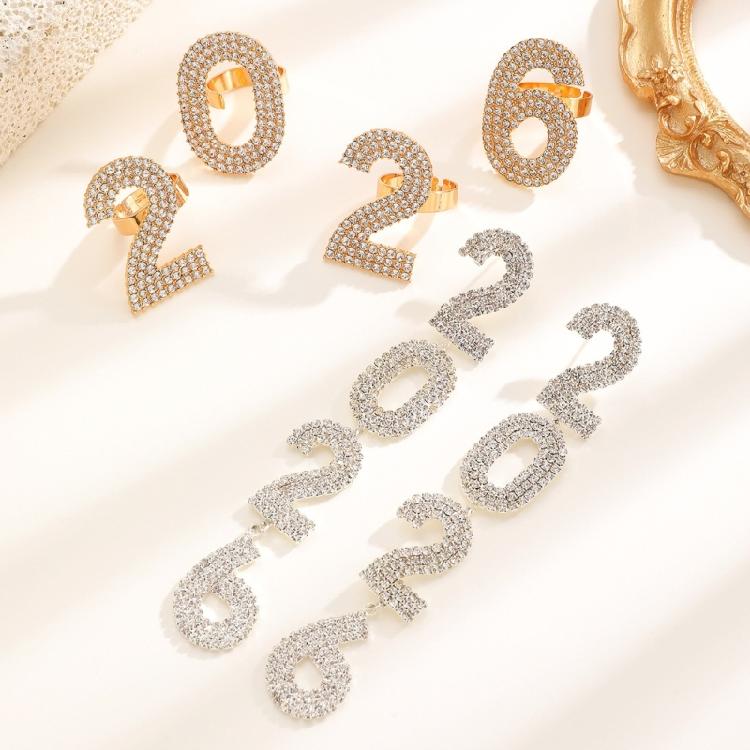 2026 Theme Acrylic Earrings Smooth Surfaces Unique Accessory Casual Formal Earrings Suitable for Fashion Women Present