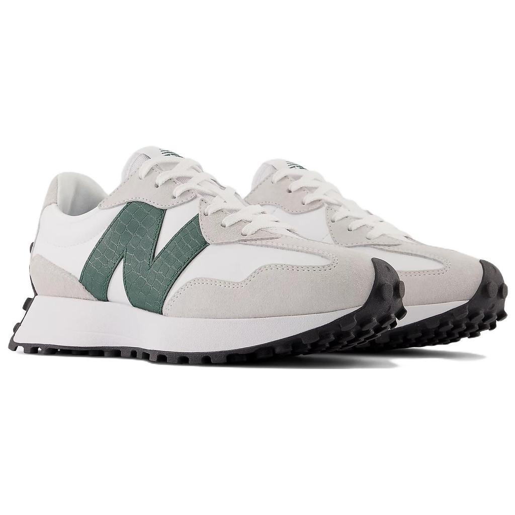 New Balance 327 Verde Vigía Cocodrilo Zapatillas Mujer Blanco WS327DC