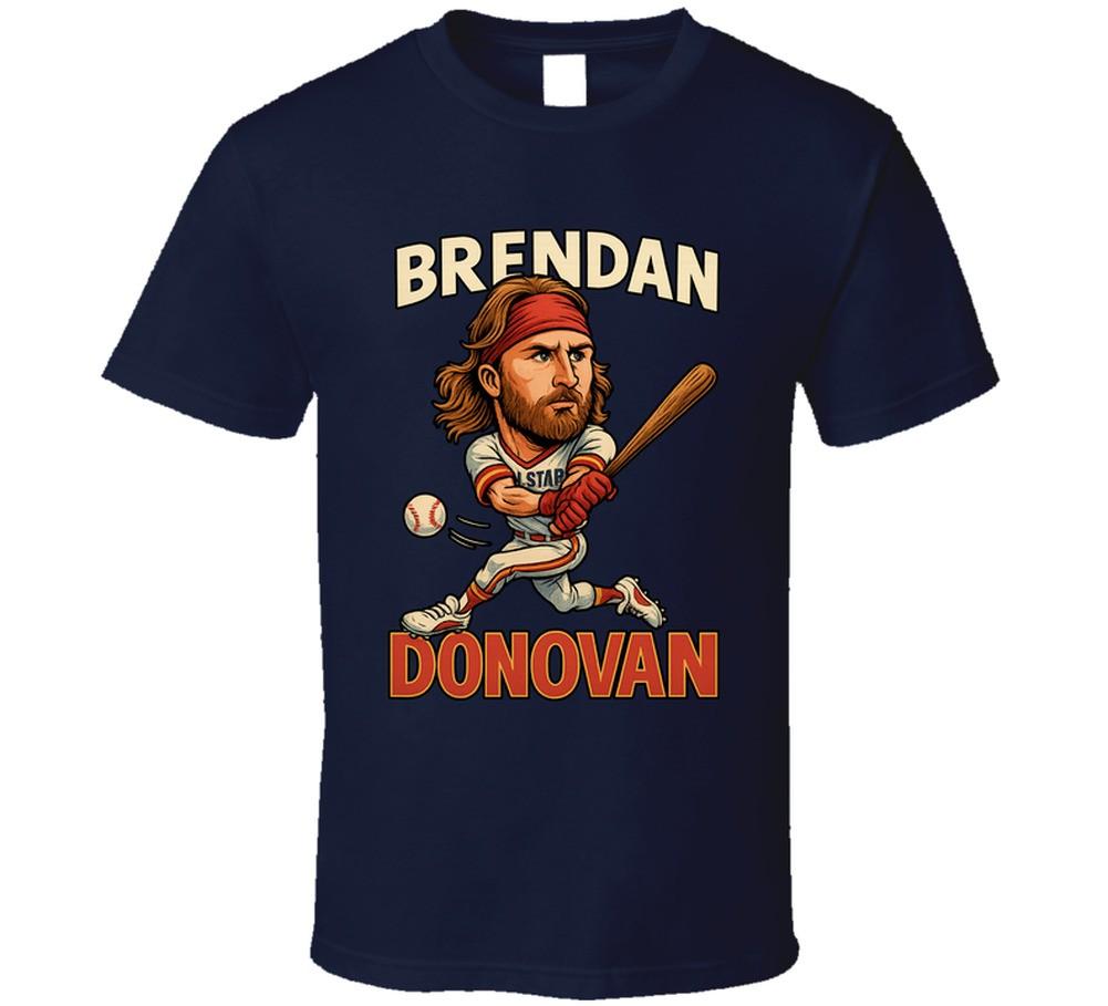 Brendan Donovan All Star Baseball Caricature Fan T Shirt