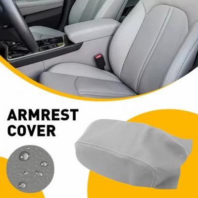FOR 2015- Hyundai Sonata Real Leather Center Console Lid Armrest Cover EOA