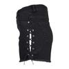 Urban Classics Womens/Ladies Denim Lace Up High Waist Shorts