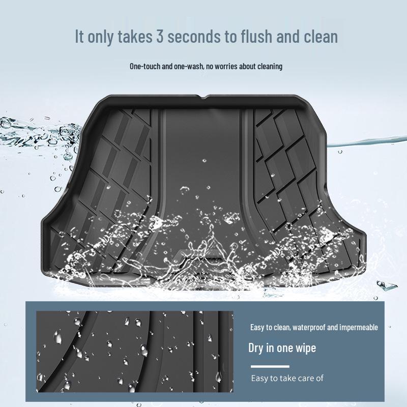 All-Weather TPE Trunk Mat for 2017-2024 Chery Tiggo 3X Models