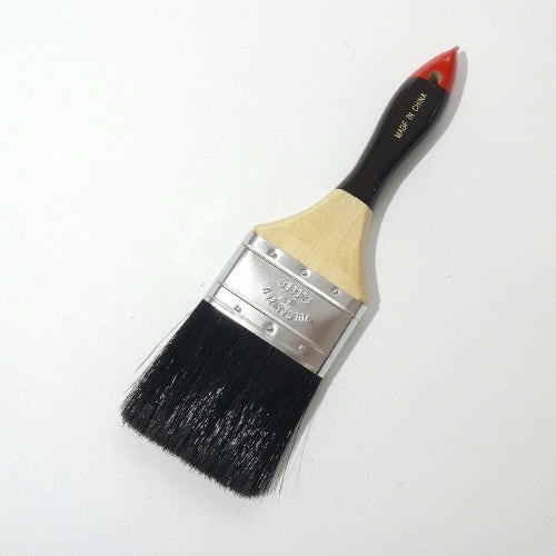Hakeichi Long Bristle Duster Brush, Luster Brush, Mixed Bristle (Black Pig Bristle and PP), 3-inch, 75mm, 1 Brush