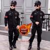 Boys' Fleece-Lined SWAT Camouflage Winter Uniform Set