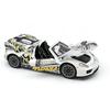 1/24 Porsche 918 Spyder Supercar Alloy Car Model Sound and Light Pull Back Children's Toy Collectibles Birthday Gift