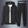 Men Sport Suits Casual Outdoor Zipper Jackets and Sweatpants Jogging Set Male Hoodie Tracksuit Running Mens Clothes