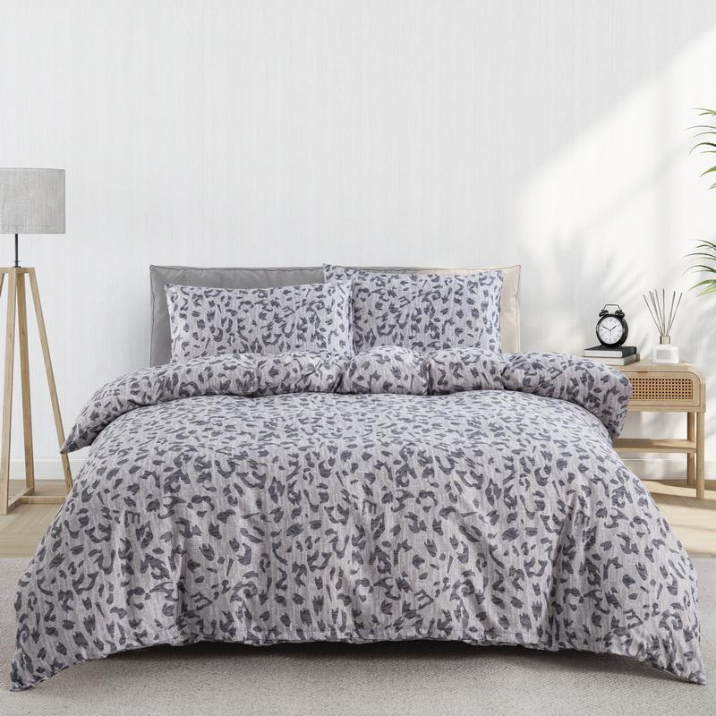 Abstract Geometric Duvet Cover Full Queen Size Wave Pattern Bedding Set Farmhouse Comforter Cover Microfiber Chevron Quilt Cover