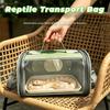 Verstellbarer Gurt Herpetologischer Transportkoffer Tragbar Reise Kleiner Haustiertransportkorb Schlange