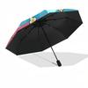 1pc BT21 Characters Outdoor Umbrella - Automatic Opening/Closing, Portable 3-Fold Design, 8-Rib Iron Frame - Perfect Gift for Fans, Travelers, Da