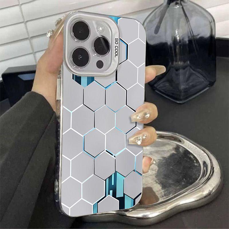 Honeycomb Square is suitable for Xiaomi 1514131211 phone case civi4ProK80 Cool Handsome Note14PRO