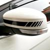 2pcs Car Rearview Mirror Reflective Strip Styling Auto SUV Vinyl Car Sticker Left Right Side Decal DIY Car Body Decals 15*3cm