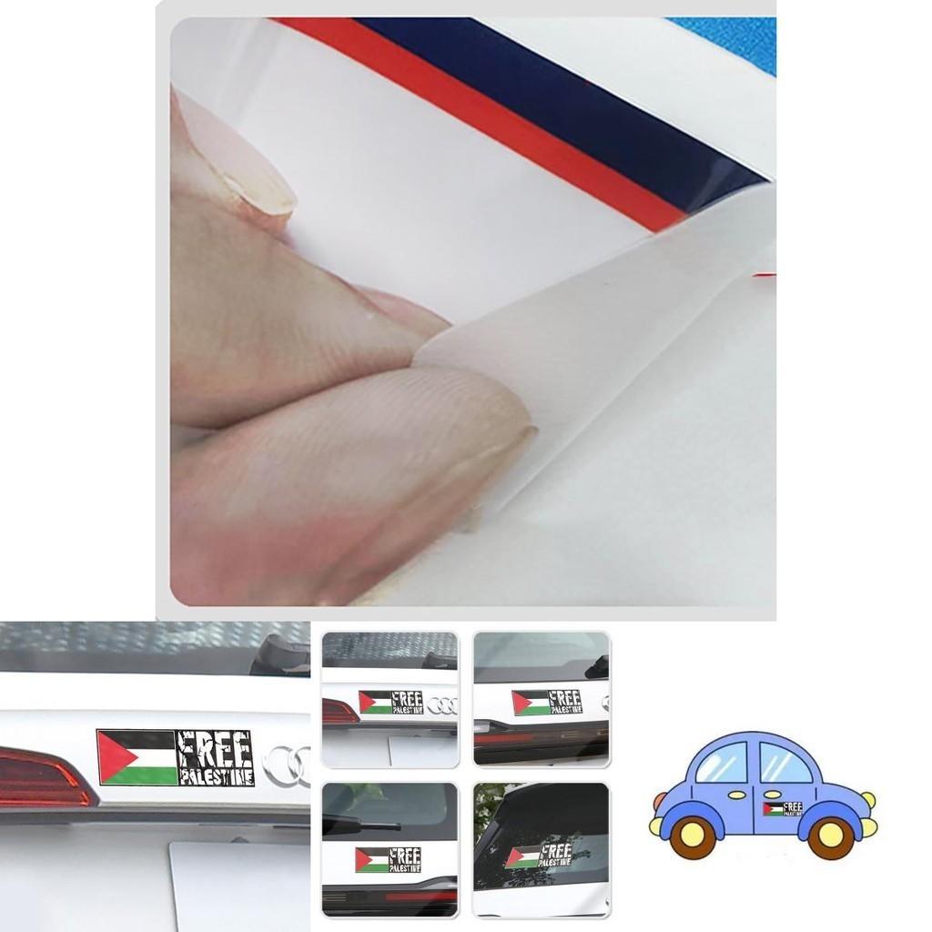 Free Palestine Car Sticker Wholesale Decorative Decal For Auto Body Customizable Design