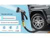Sky Head Expandable Hose Set: High-Pressure 3x Hose & 8-Function Water Gun for Car Washes & Garden Watering