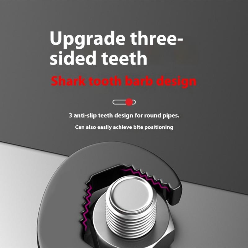 Multifunctional Wrench Adjustable Locking 13-30mm Pipe Basin Faucet Water Wrench Pliers Labor Saving Industrial