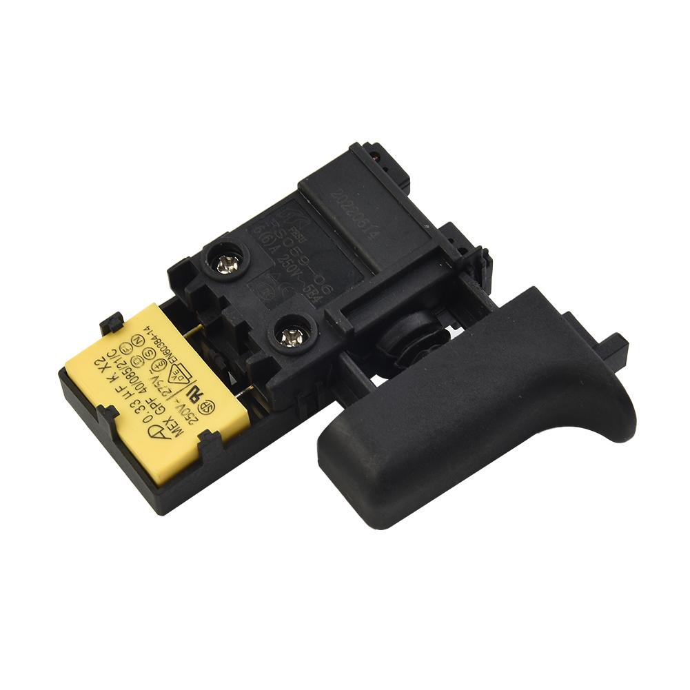 Electric Hammer Drill Speed Control Switch On/Off Push Button Trigger Switches For Makitas HR2460 HR2470 Power Tool