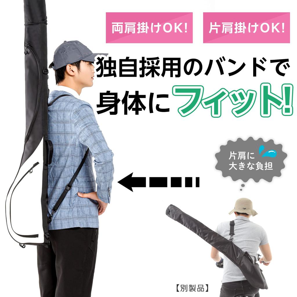 Magic Products Compact Golf Club Case with Two New Features, Women's Caddy Bag (Navy)