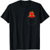 Cute Strawberrry Design For Men Women Strawberry Fruit Lover T-Shirt