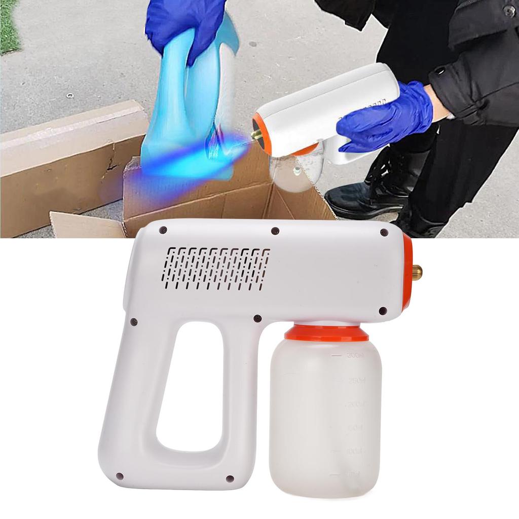 Handheld Mist Sprayer, 300ml Capacity Rechargble Cordless Household Appliance Sprayer for Human Skin