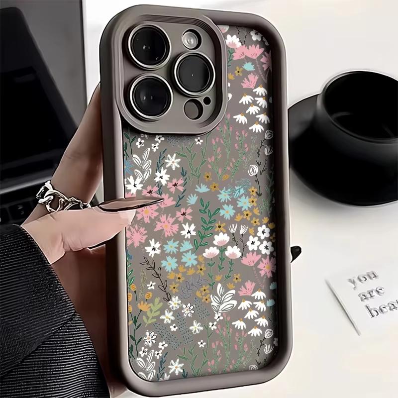 Colorful Little Flowers Phone Case For Motorola Moto Edge 70 50 Pro 60 Fusion 40 Neo G24 G84 G86 G53 G35 G52 G60 G75 G54 Cover