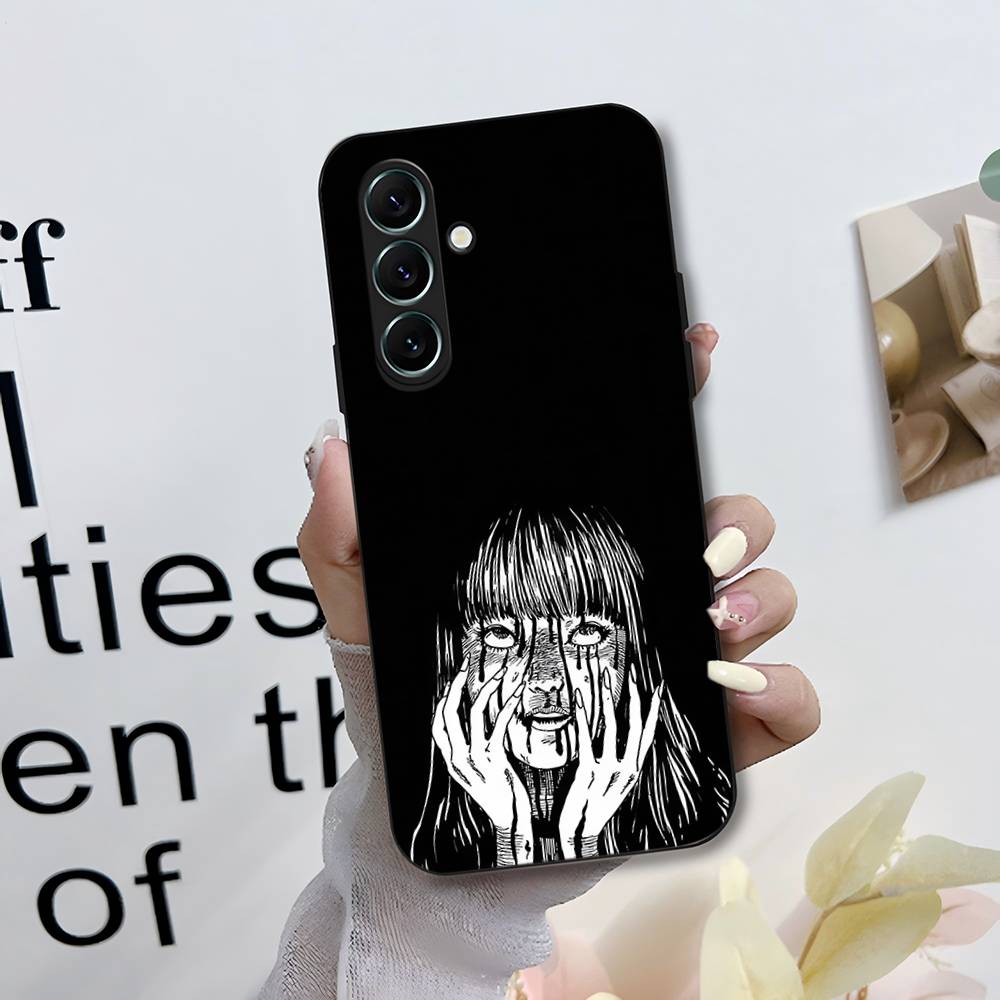 Junji Itos Tomies Phone Case For Samsung S 24 Fe 25 Ultra Plus 20 Lite 21 30 22 23 24 22 Ultra 5G Fundas