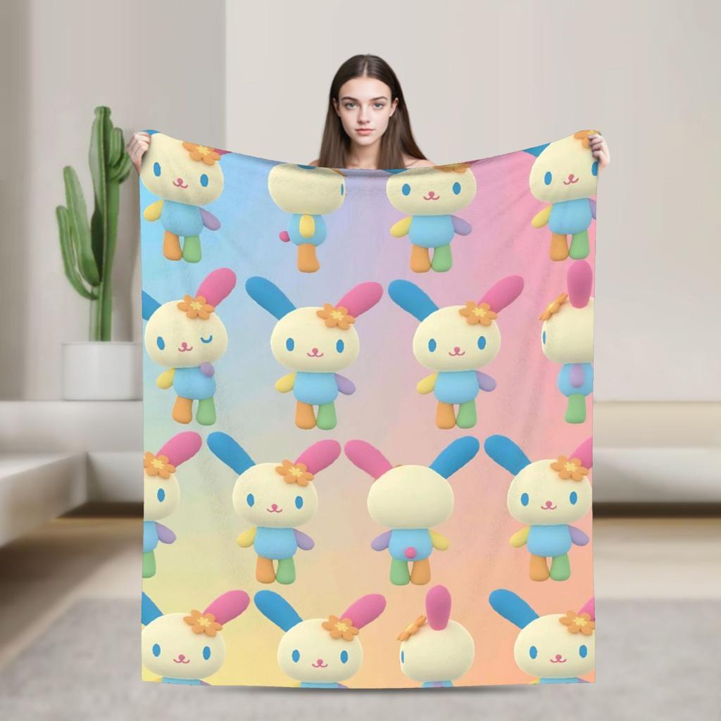 Usahana Cartoon Plush Blanket Kids Adult  Flannel Throw Blanket For Living Room Super Warm Custom  Quality Bedspread Gift Idea