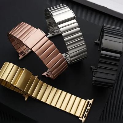 Ανοξείδωτο ατσάλι για λουράκι Apple Watch Ultra 49mm 45mm 44mm 41mm 40mm 46mm 42mm Μεταλλικό λουράκι για iwatch Series 10 9 8 7 6 5 4 SE 3