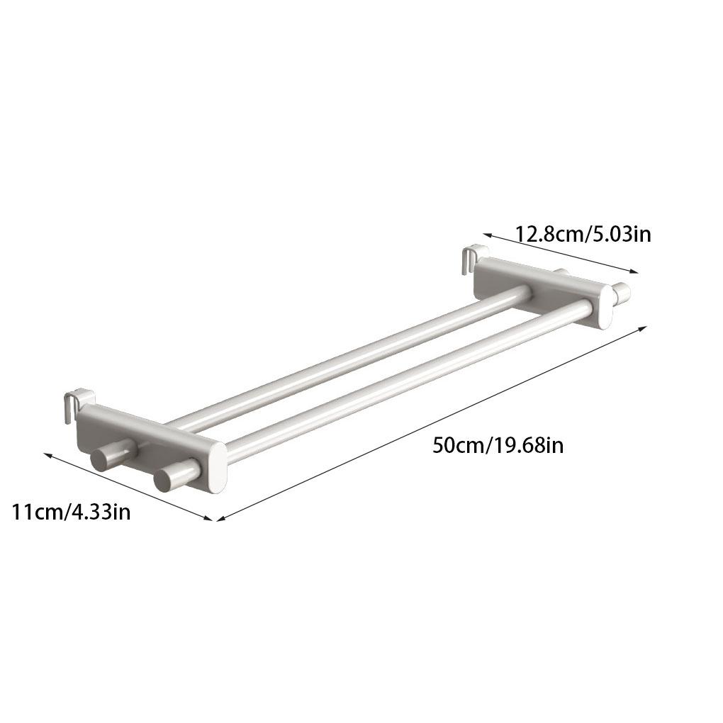 Сушильна стійка для радіатора Сушильна стійка з двома стержнями Стійка до високих температур Радіатор для сушіння одягу