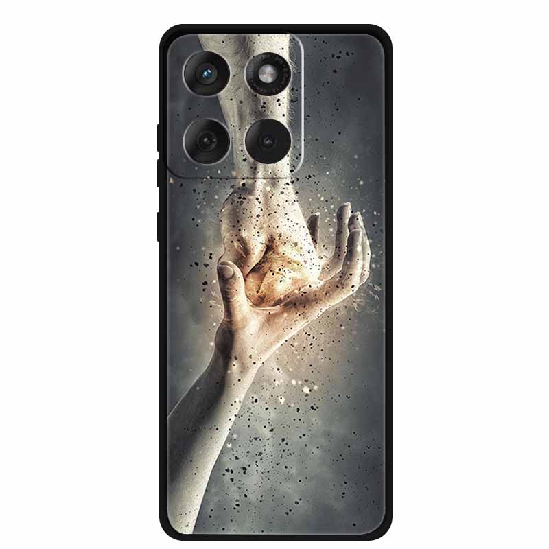 Für Motorola Edge 70 5G Hülle 2025 Mode Schwarz Silikon TPU Weiche Handyhülle Für Motorola Moto X70 Air 5G Rückseite Hülle Fundas