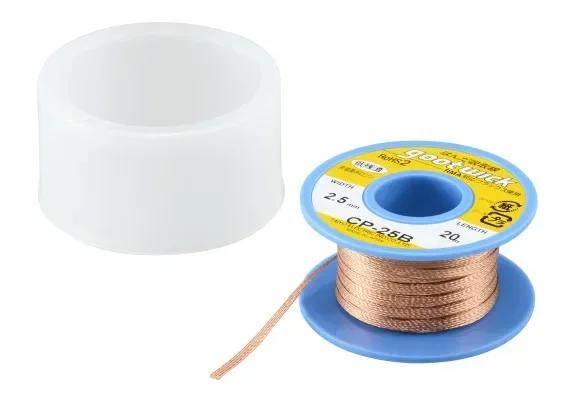 Japan Original GootWick GOOT Desoldering Wicks CP-20 Braid Copper Wire Solder Remover BGA Wick RoHs Lead-free MSDS Welding Tools