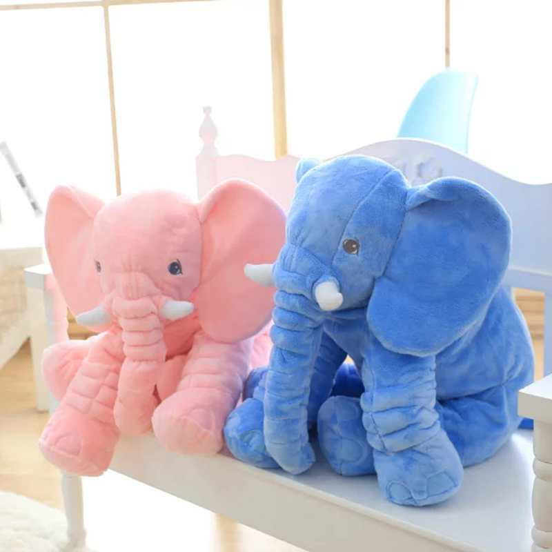 Elephant Doll Baby Sleeping Soothing Elephant Throw Pillow Plush Toy Same Children Sleep with Elephant