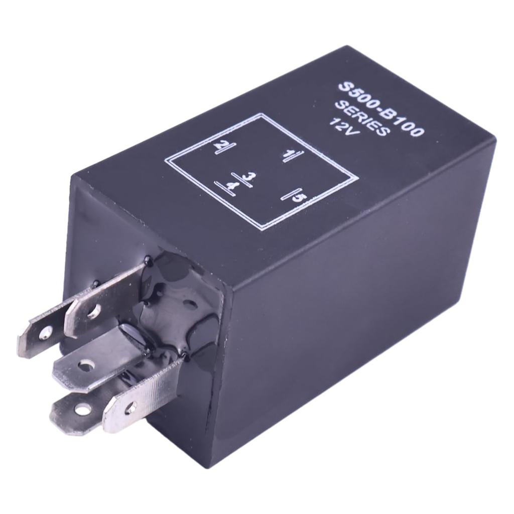 Glow Plug Relay Module AM138537 AM100819 S500-B100 Compatible with John Deere 4X2 4X4 6X4 755 855 XUV Gators F735 F915 F925 F935 Front Mowers 655 755