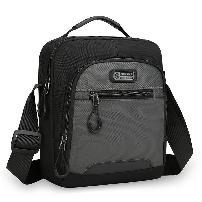 

Модные тенденции Мужская сумка Сумка через плечо Легкий нейлон Мужская сумка через плечо Сумки кроссбоди Винтажный дизайн Стильная мужская сумка-мессенджер SAC 19cmX25cmX7cm