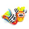 2pc Baby Infant Kids Wrist Rattles Toys Developmental Soft Cute Animal