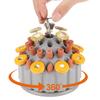 360 Degree Rotating Drill Bit Storage Box - Professional Engraving Burr Organizer Rotary Tool Case For Jewelry Making Workshop