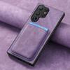 2 v 1 Odnímatelné Magnetické s Držákem na Karty Pouzdro na Telefon pro Samsung Galaxy S23 FE S24 S22 Ultra Plus A25 A35 A15 A05 A05S Kryt