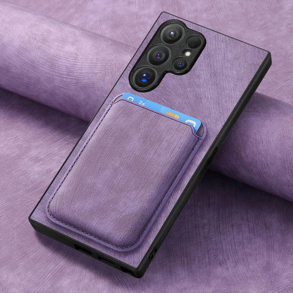 2 v 1 Odnímatelné Magnetické s Držákem na Karty Pouzdro na Telefon pro Samsung Galaxy S23 FE S24 S22 Ultra Plus A25 A35 A15 A05 A05S Kryt