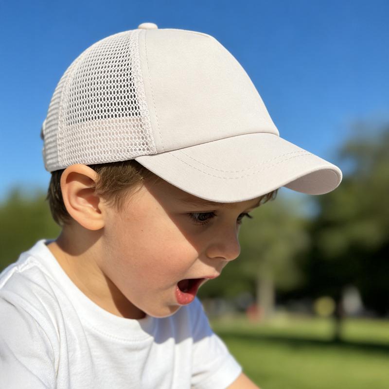 Summer Baby Baseball Cap Mesh Cotton Kids Sun Hat for Boys Girls Accessories Sports Travel Casual Children Baseball Caps 2-5Y