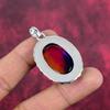Bi-Color Tourmaline 925 Solid Sterling Silver Pendant, Handmade Gemstone Pendant Jewelry, Gifts For Wife Brand New Pendant