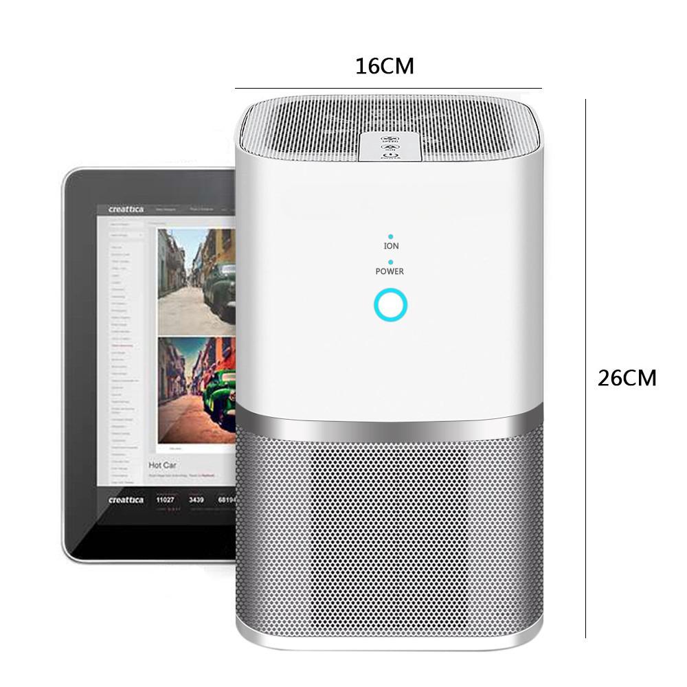 A-DST01 Air Purifier HEPA Active Carbon Filter No Ozone Odour PM Eliminator Air Purification