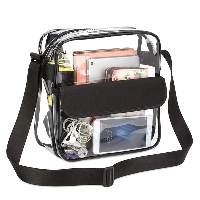 Pvc Transparent Backpack Outdoor Lightweight Waterproof School Bag Storage Bags Stadium Beach Sports Bags For Girl Boy Gifts