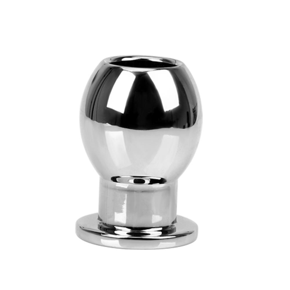 VATINE Metall Hohl Anal Plug Douche Einlauf Prostata Massager Sex Spielzeug Für Frau Männer Homosexuell Peep Vaginalen Butt Plug anal