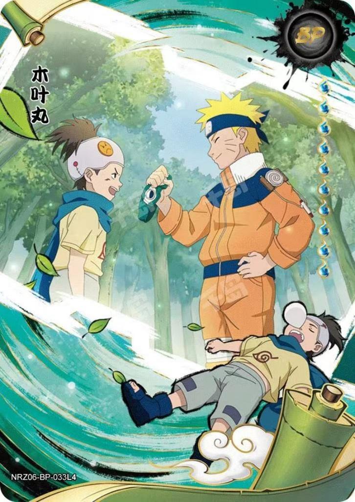 Genuine Kayou Naruto BP Card 1-34 Series Tsunade Naruto Namikaze Minato Hyuga Hinata Rare Anime Collection Cards Gifts Toys