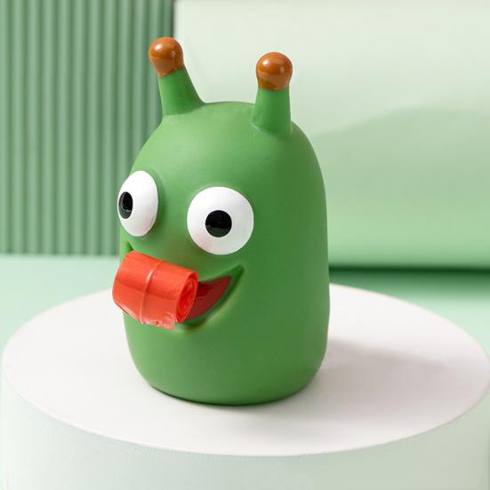 Fidget Toy Novelty Adorable Animal Design Stress-Relieving Sticking Tongue Out Worm Toy for Kids Adults